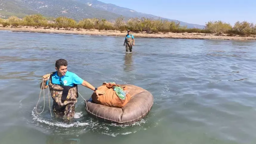 Yasak avcılığa Sıkı Denetim: Söke’de Sürütme Ağları Toplandı