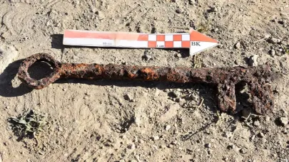Bitlis Kalesi’nde 16. Yüzyıla Ait Anahtar Bulundu!