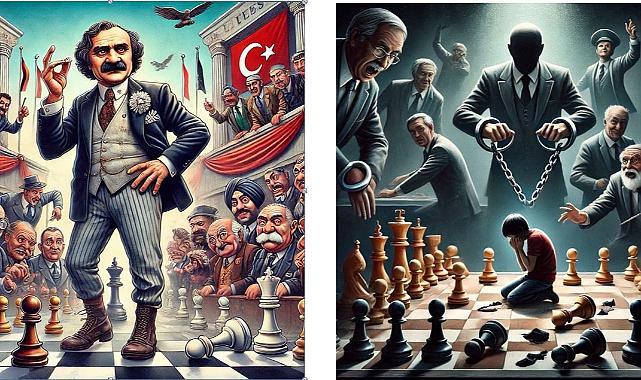 "SATRANÇ DA KİŞİLER ŞAH, ADALET MAT OLDU!"