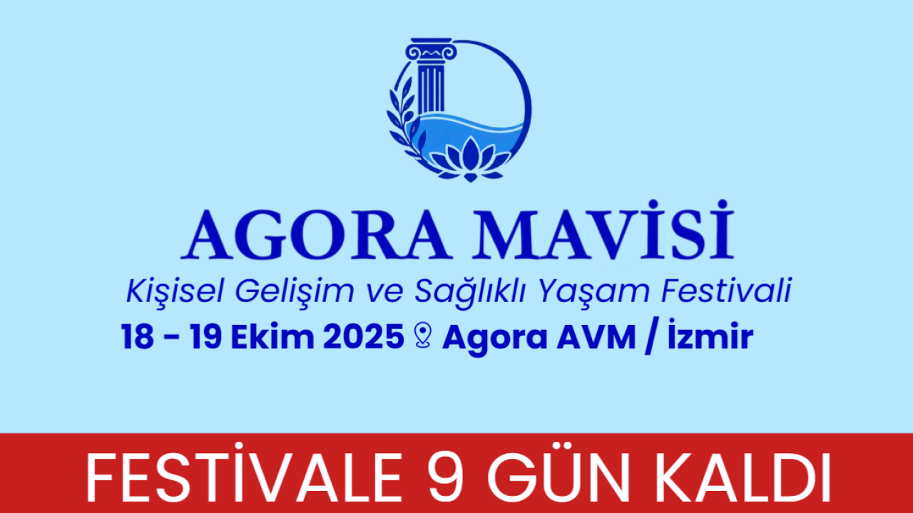 Agora Mavisi Festivali’ne 9 gün kaldı, İzmir’de başlıyor