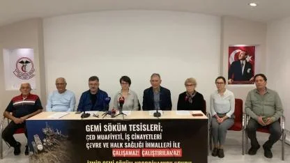 Aliağa’da “zehir tesisi” tepkisi: Söküm durdurulsun!