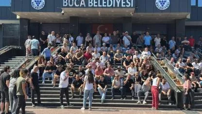 Buca Belediyesi’nde iş bırakma eylemi anlaşmayla bitti