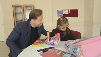 Görme engelli Defne azmiyle Türkiye’ye ilham oldu