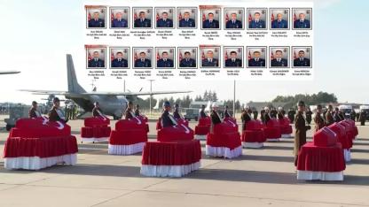 20 şehidimiz için Mürted Komutanlığı'nda tören düzenlendi