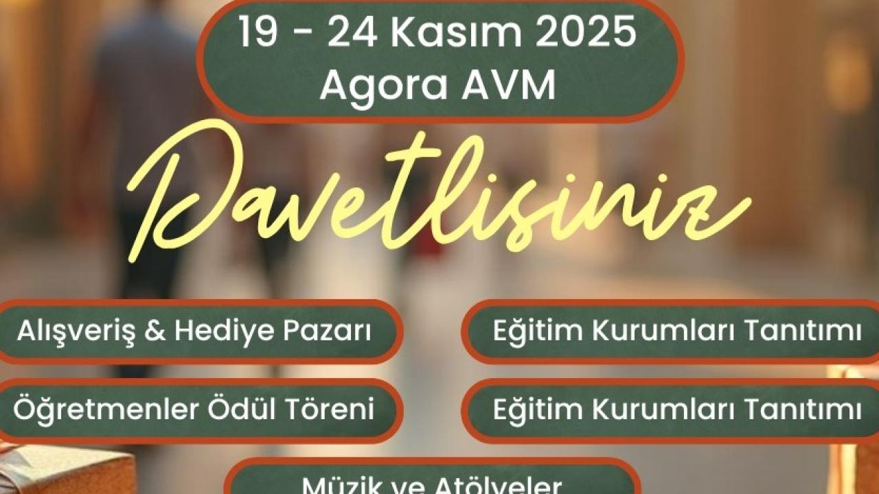 Agora Öğretmenler Günü Festivali Başlıyor!