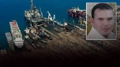 Aliağa Gemi Söküm Tesisleri’nde iş kazası: Üzerine tonlarca ağırlıkta parça düştü!