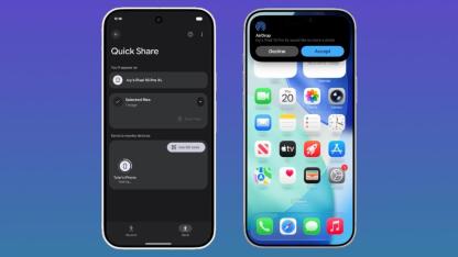 Android'in Quick Share özelliği artık AirDrop'u destekliyor