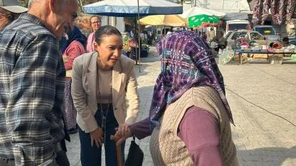 Başkan Sengel Çamlık Köyü'nde vatandaşlarla buluştu