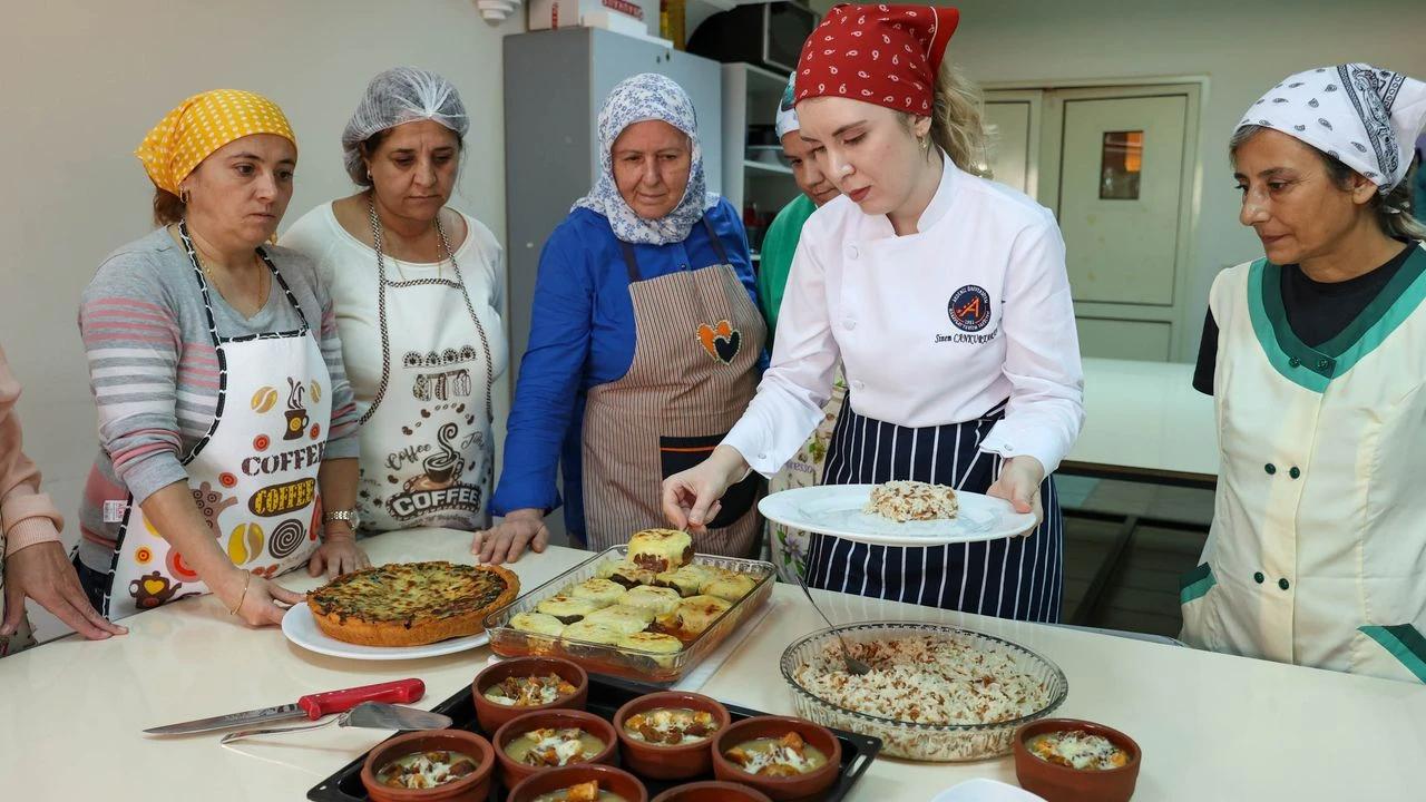 Bucalı kadınlar, dünya mutfağıyla buluşuyor