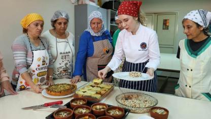 Bucalı kadınlar, dünya mutfağıyla buluşuyor