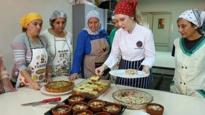 Bucalı kadınlar, dünya mutfağıyla buluşuyor