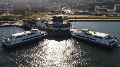 Büyükşehir yetkilileri açıkladı... Konak İskelesi hasarlı!