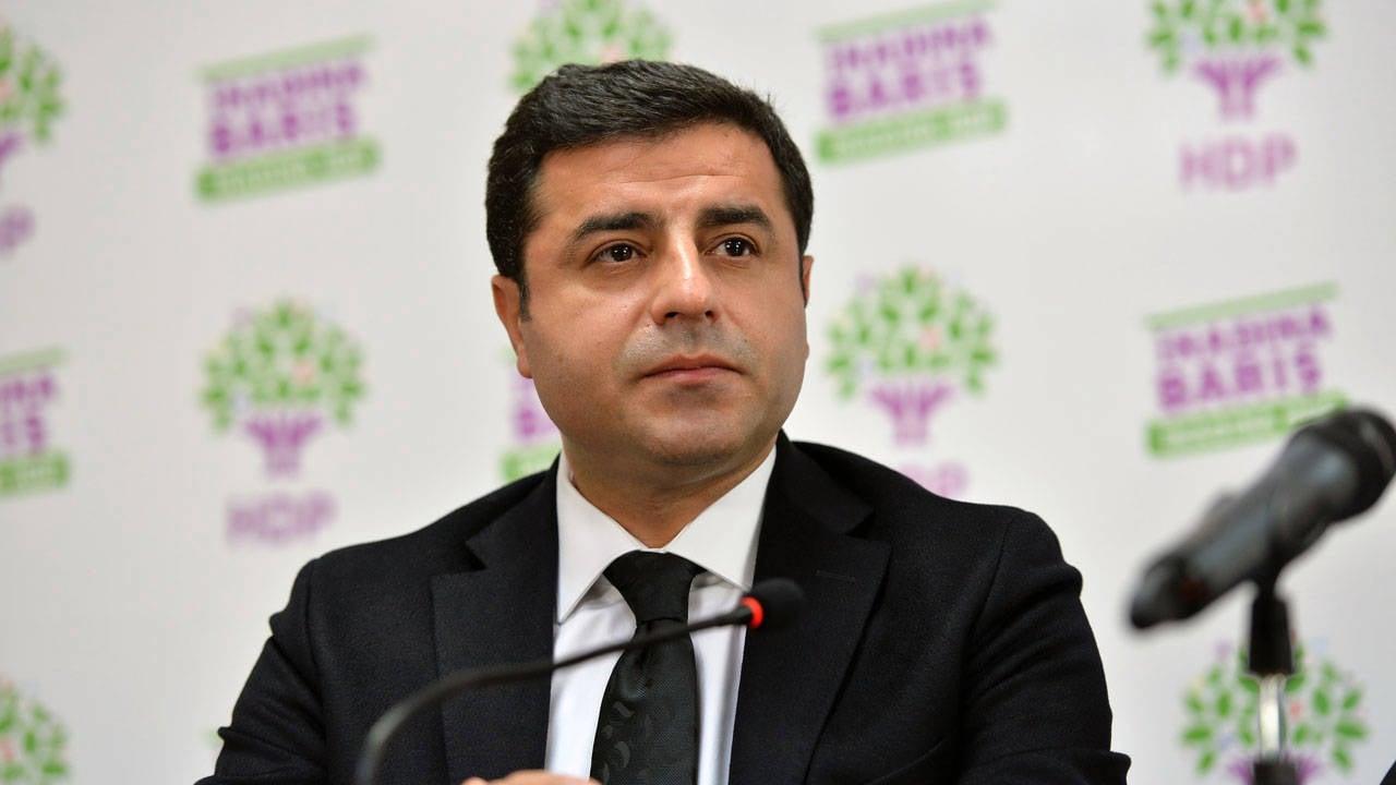 Demirtaş'tan Erdoğan ve adaylıkla ilgili iddialara yanıt