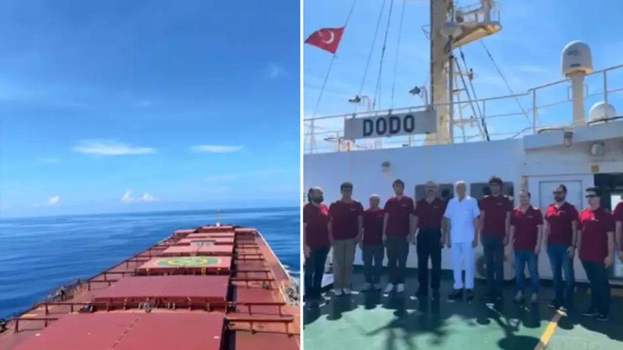 Hint Okyanusu&#039;nda Ata&#039;ya saygı duruşu