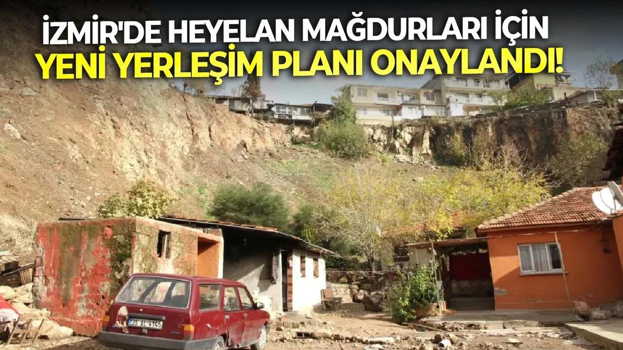 İzmir&#039;de heyelan mağdurları için yeni yerleşim planı onaylandı!