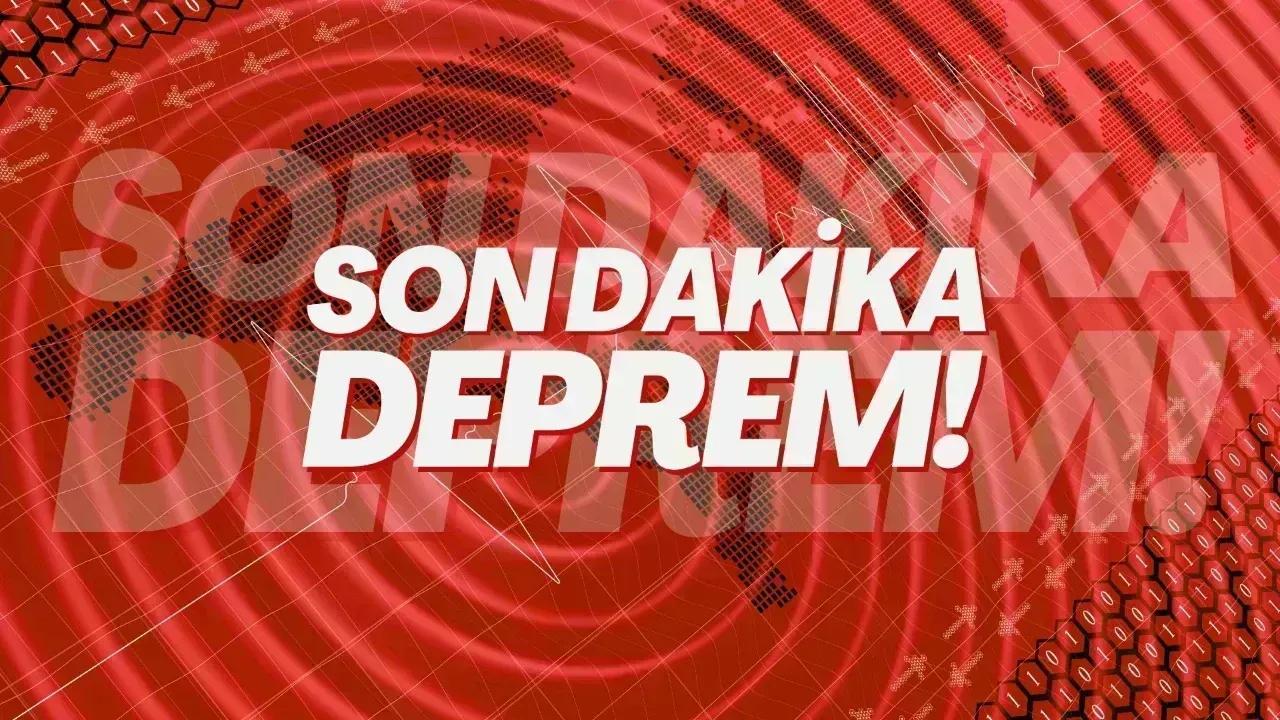 İzmir&#039;de hissedilen deprem! (3 Kasım 2025)