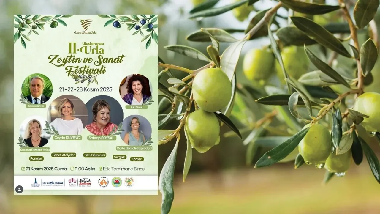 İzmir’de kaçırılmayacak etkinliğe geri sayım başladı: 2. Uluslararası Urla Zeytin ve Sanat Festivali başlıyor