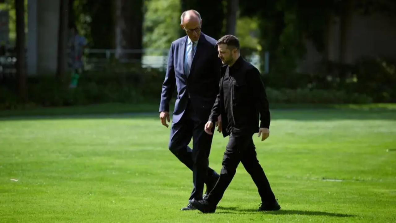 Merz&#039;den Ukrayna&#039;ya füze desteği mesajı