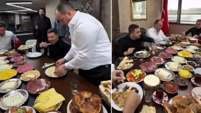 Nevşehir Belediye Başkanı Arı'nın kahvaltı sofrası ortalığı karıştırdı