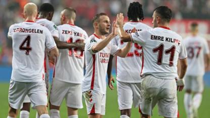 Samsunspor UEFA Konferans Ligi'nde Hamrun Spartans'ı yendi