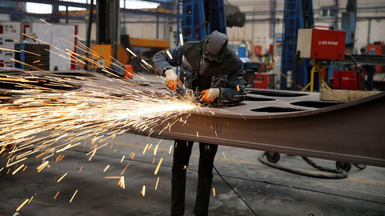 Sanayi üretimi Eylül&#039;de geriledi