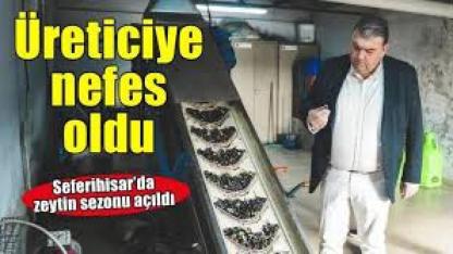 Seferihisar Belediyesi Zeytinyağı Fabrikası üreticiye can olmaya devam ediyor