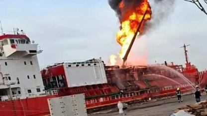 Ukrayna'da Türk gemisine dronla saldırı!