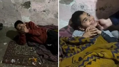 11 yaşındaki engelli bir çocuğun yıllarca güvercin kümesinde yaşatıldığı ortaya çıktı