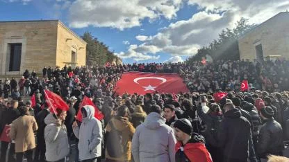 27 Aralık 1919’un yıl dönümünde Anıtkabir’de ortak milli duruş