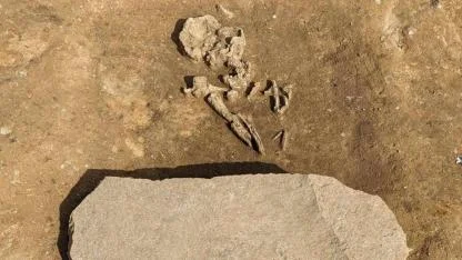 Almanya’da 4 bin yıllık “Zombi" Mezarı