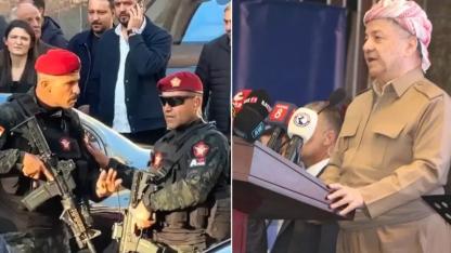 Barzani'nin uzun namlulu peşmergelerine Cumhurbaşkanı başdanışmanlarından peş peşe tepki