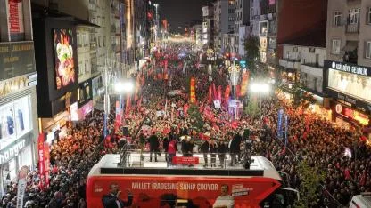 CHP'nin 74. miting adresi Güngören