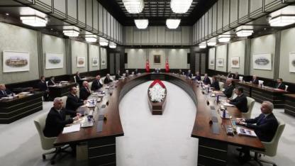 Cumhurbaşkanlığı Külliyesi'ndeki Kabine Toplantısı başladı