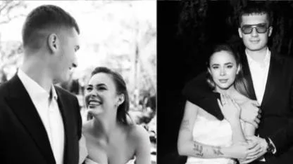 Fenerbahçe'nin eski yıldızının kızı ,Futbolcu Ege Öztürk ile süpriz bir şekilde evlendi.