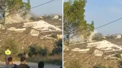 İsrail, harita paylaşıp "vuracağız" dediği Lübnan'a saldırdı!