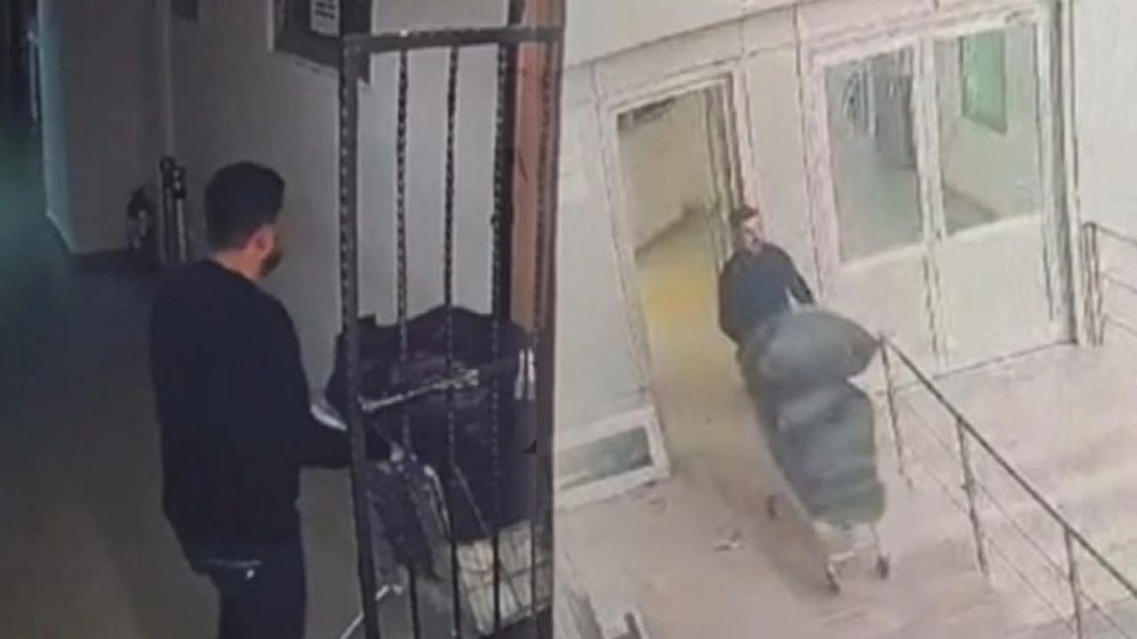 İşte Büyükçekmece Adliyesi&#039;ndeki soygundan ilk kareler