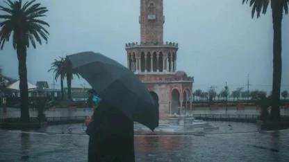 İzmir’de bugün 4 ilçede sağanak yağış bekleniyor: Meteoroloji yeni haftanın verilerini duyurdu