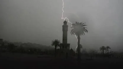 İzmir'de gök gürültülü sağanak yağış kapıda