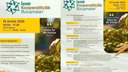 İzmir'de kooperatifçilik buluşmaları başlıyor