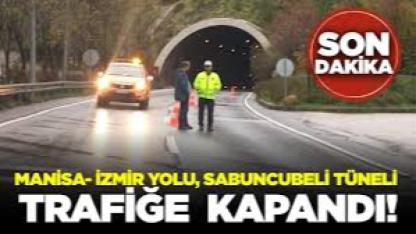 İzmir'de önemli güzergah 13.40 itibarıyla trafiğe kapandı: Akış eski yoldan sağlanıyor