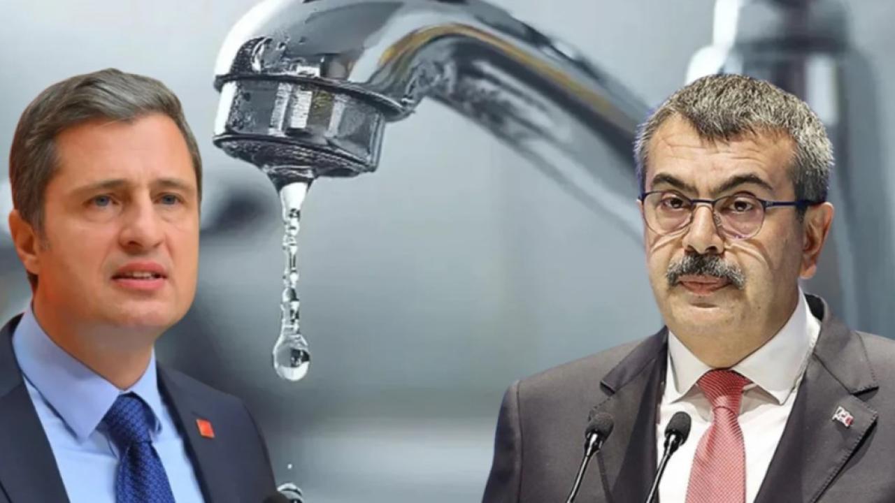 İzmir&#039;in okul tuvaletlerini hedef alan Tekin&#039;e CHP&#039;li Yücel&#039;den sert tepki!