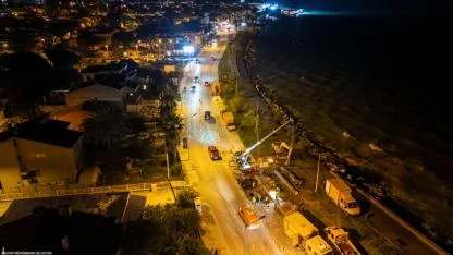 İZSU, Güzelbahçe–Narlıdere Ana İletim Hattındaki Arızayı Beklenenden Erken Giderdi