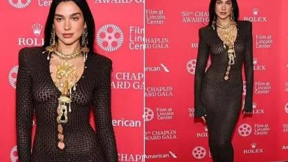 Pop kraliçesi Dua Lipa sahneyi yakıyor! Türk Haber Magazin’de..