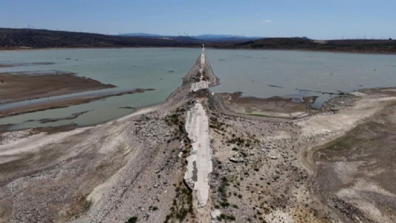 Rekor yağışlar bile çare olmadı: Kutlu Aktaş Barajı alarm veriyor