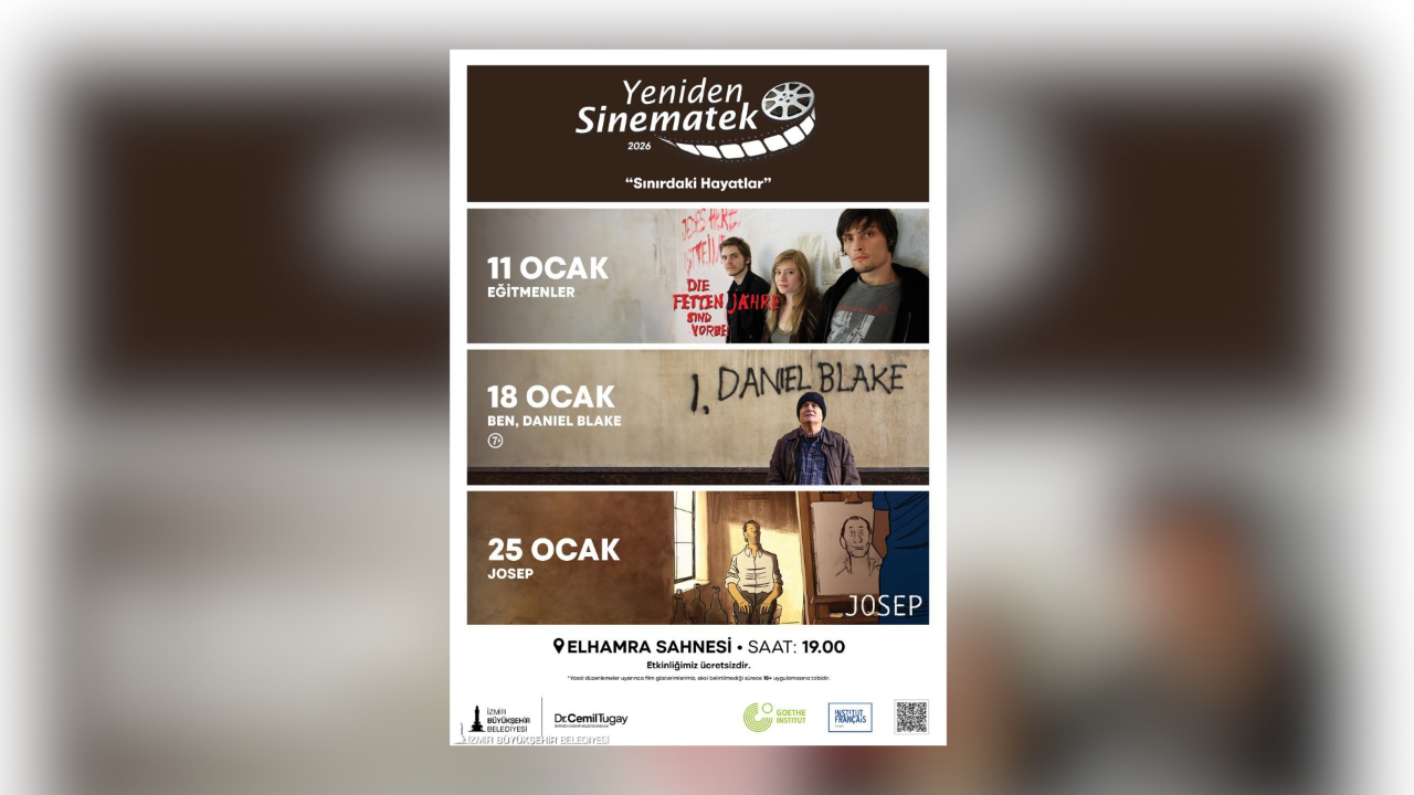 Yeniden Sinematek 2026’da da Elhamra Sahnesi’nde: Ocak ayının teması “Sınırdaki Hayatlar”