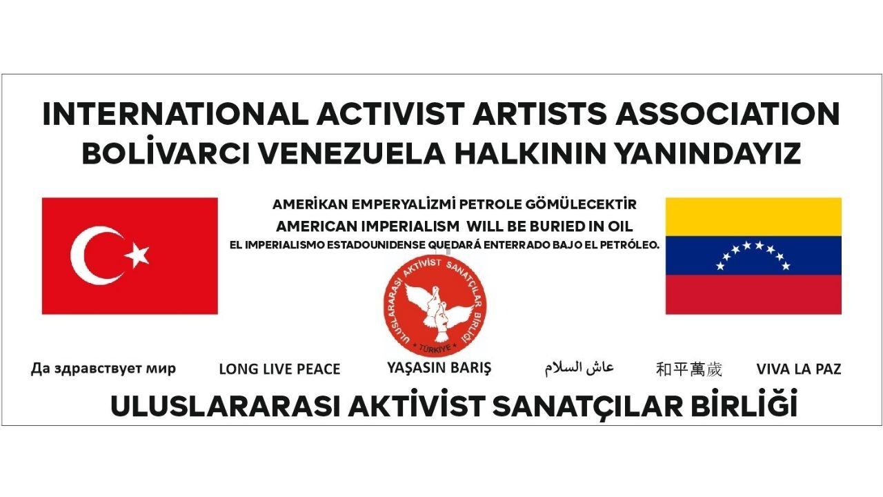 AKTİVİST SANATÇILAR AMERİKA’YI PROTESTO ETTİ