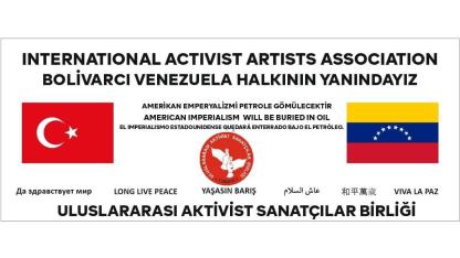 AKTİVİST SANATÇILAR AMERİKA’YI PROTESTO ETTİ