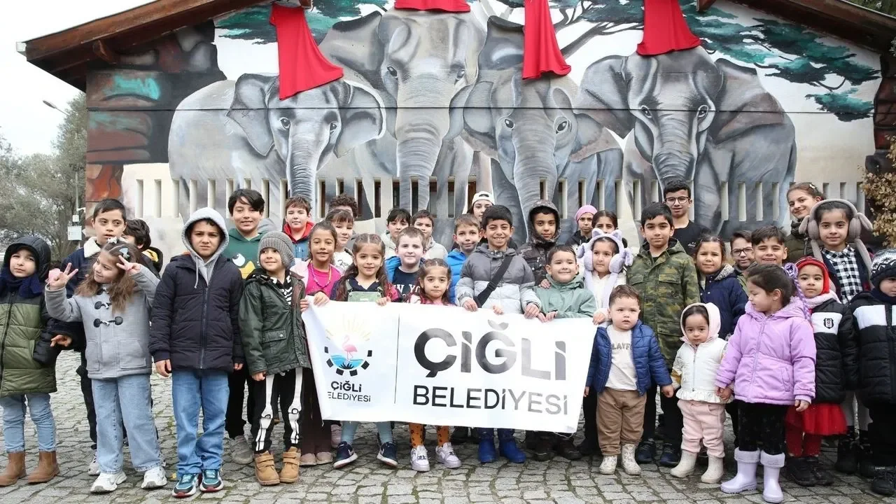Çiğli Belediyesi’nden Çocuklara Yarıyıl Tatilinde Doğayla İç İçe Gezi