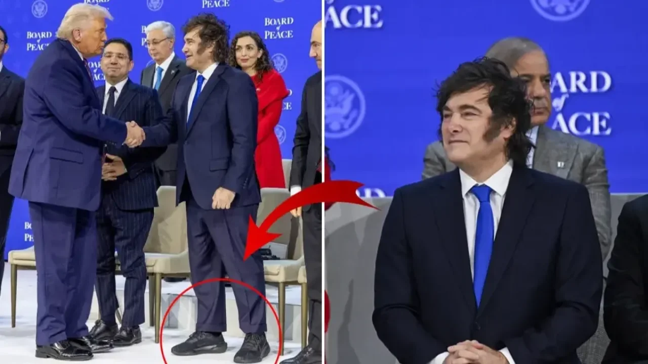 Davos Zirvesi'ne devlet başkanının giydiği ayakkabı damga vurdu