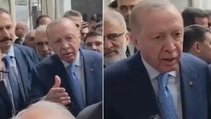 Erdoğan Murat Yetkin'i görünce şaşırdı: Bu son zamanlarda piyasalarda var mıydı ya?